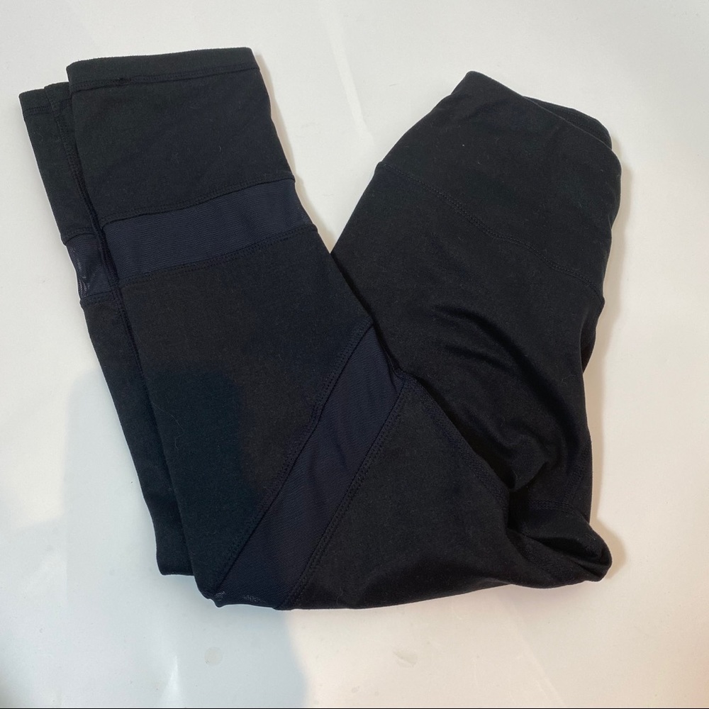 Nwt C&C California Mesh Insert Capri Leggings - image 2